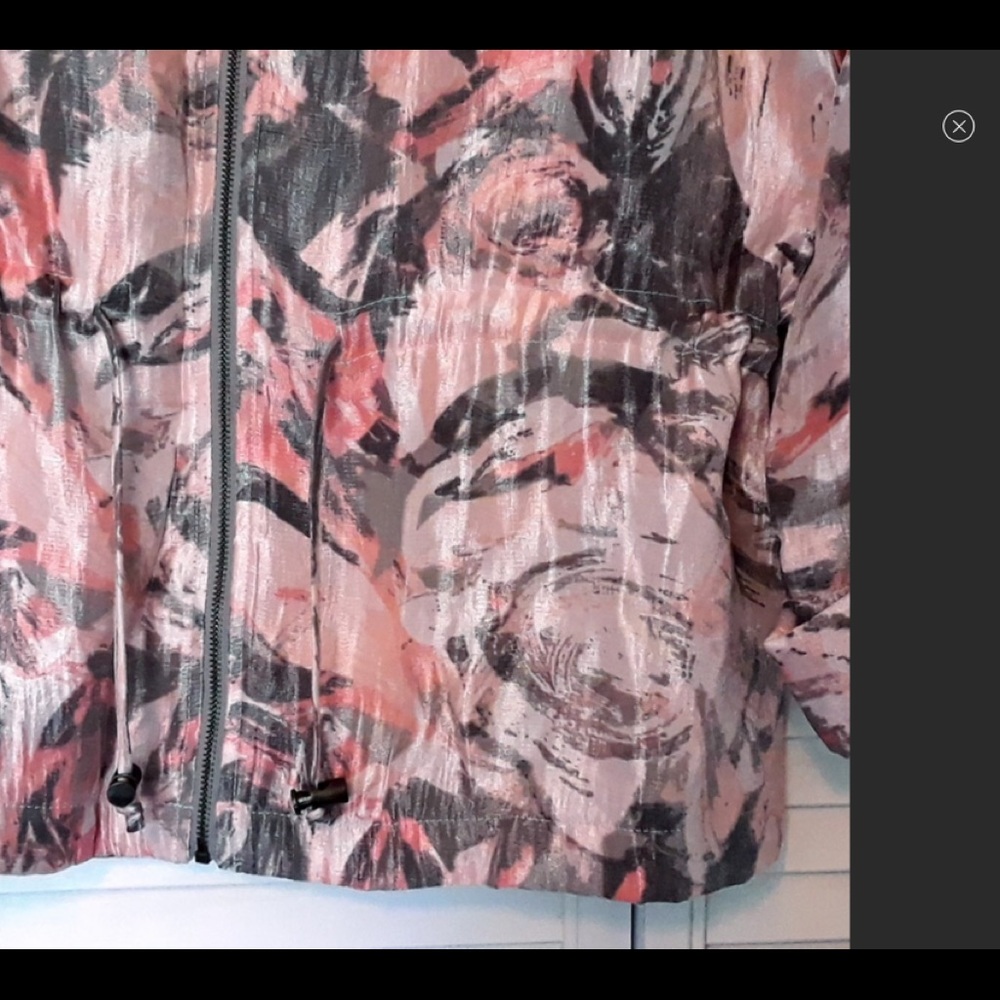 Ruby Rd Pink and Gray Jacket - Picture 3 of 4